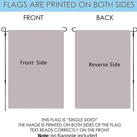 Brand New Merry Christmas Santa Please Stop Here Garden Flag - Picture 6 of 9